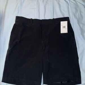 Nike Men's Black Flat Front Shorts